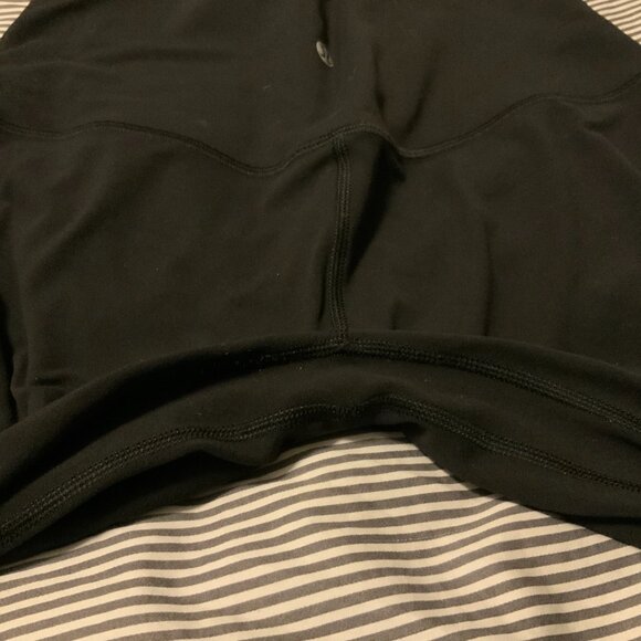 lululemon Align HR Tight 25" size 8 (2 pairs solid Black) - Picture 5 of 5